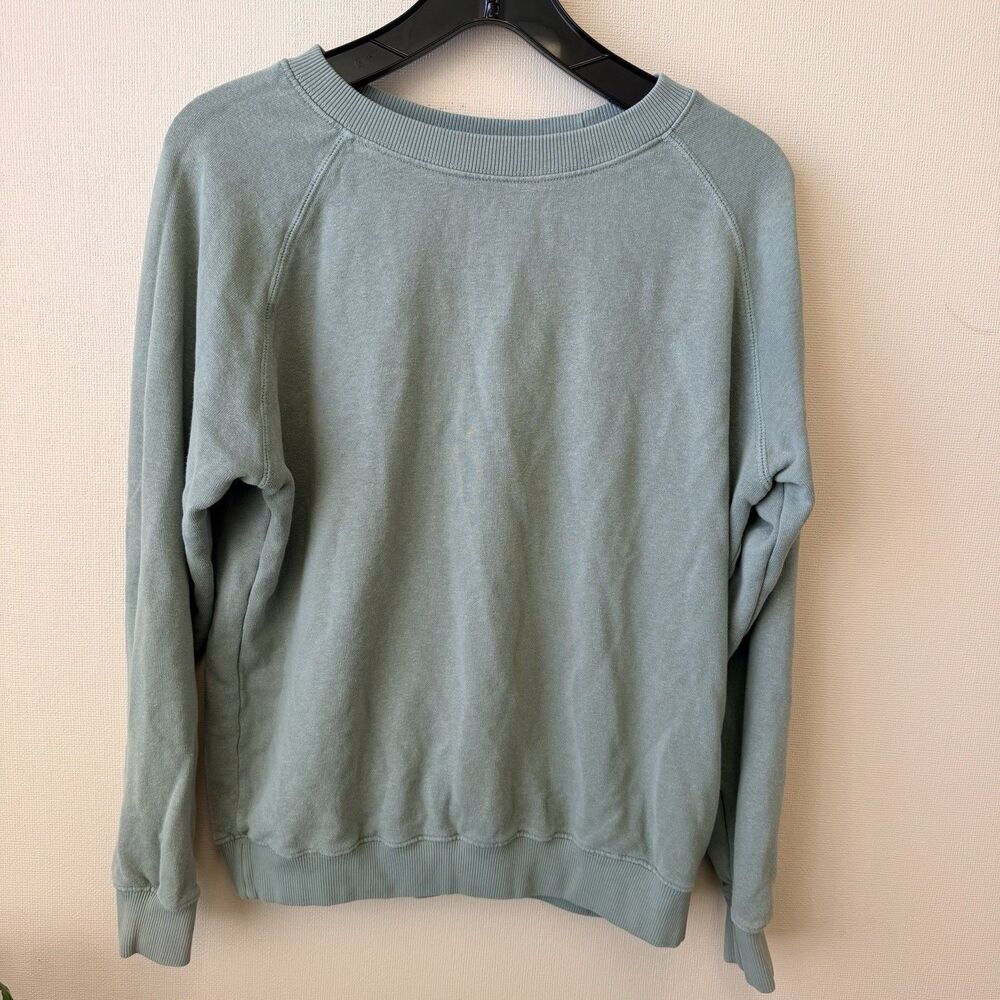 Jungmaven American Made Hemp Organic Cotton Sweatshirt Sage Green S USA Unisex - Picture 2 of 10